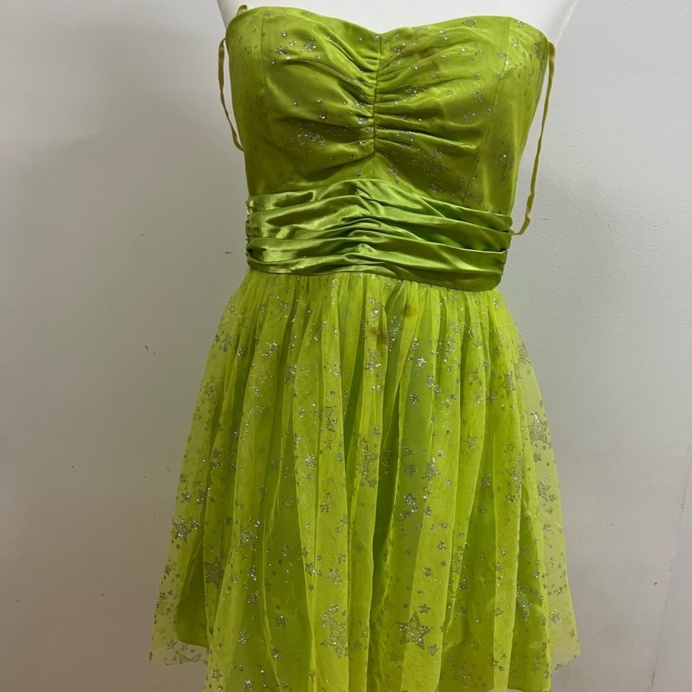 Green tinker bell dress!